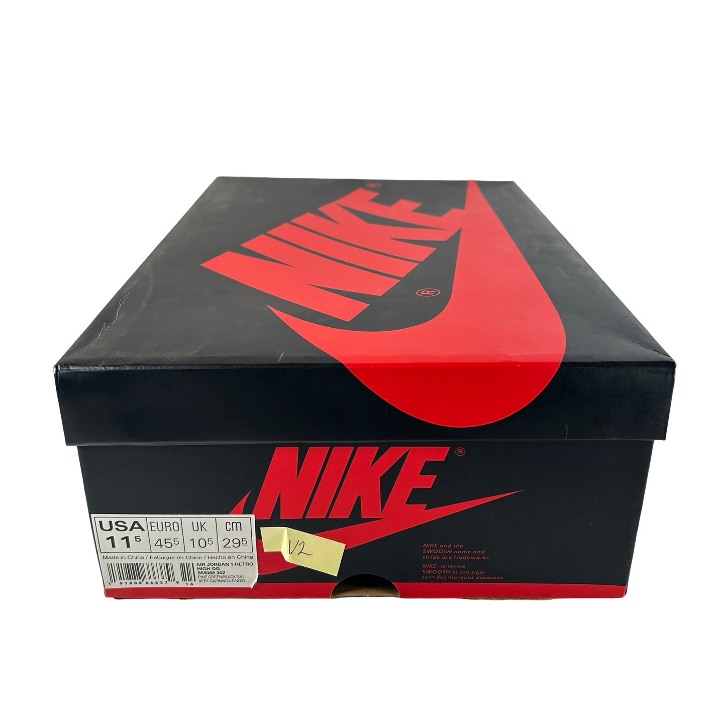 555088 302 Jordan 1 Retro High Pine Green [USED] - 11.5 M (Used2)