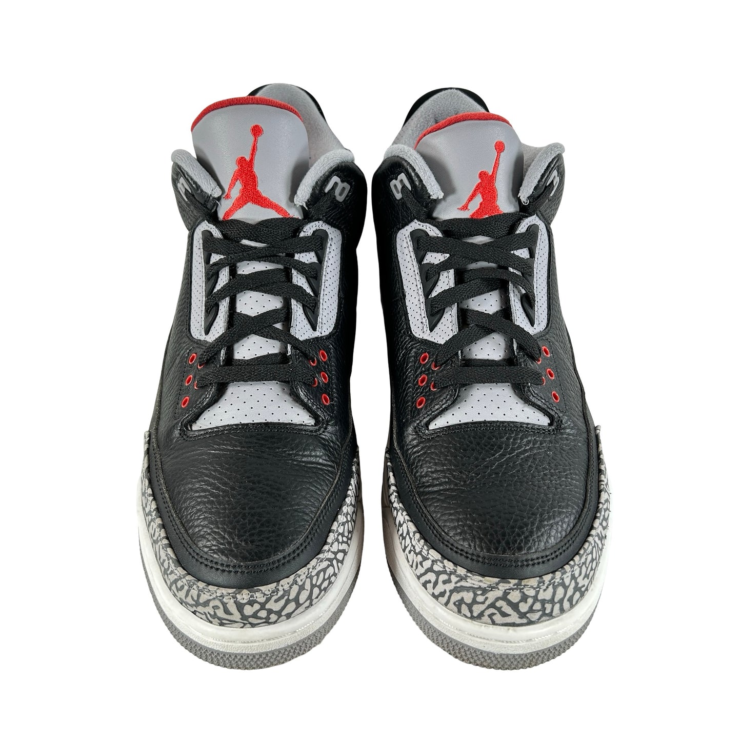 854262 001 Jordan 3 Black Cement 2018 [USED] - 14 M (Used)