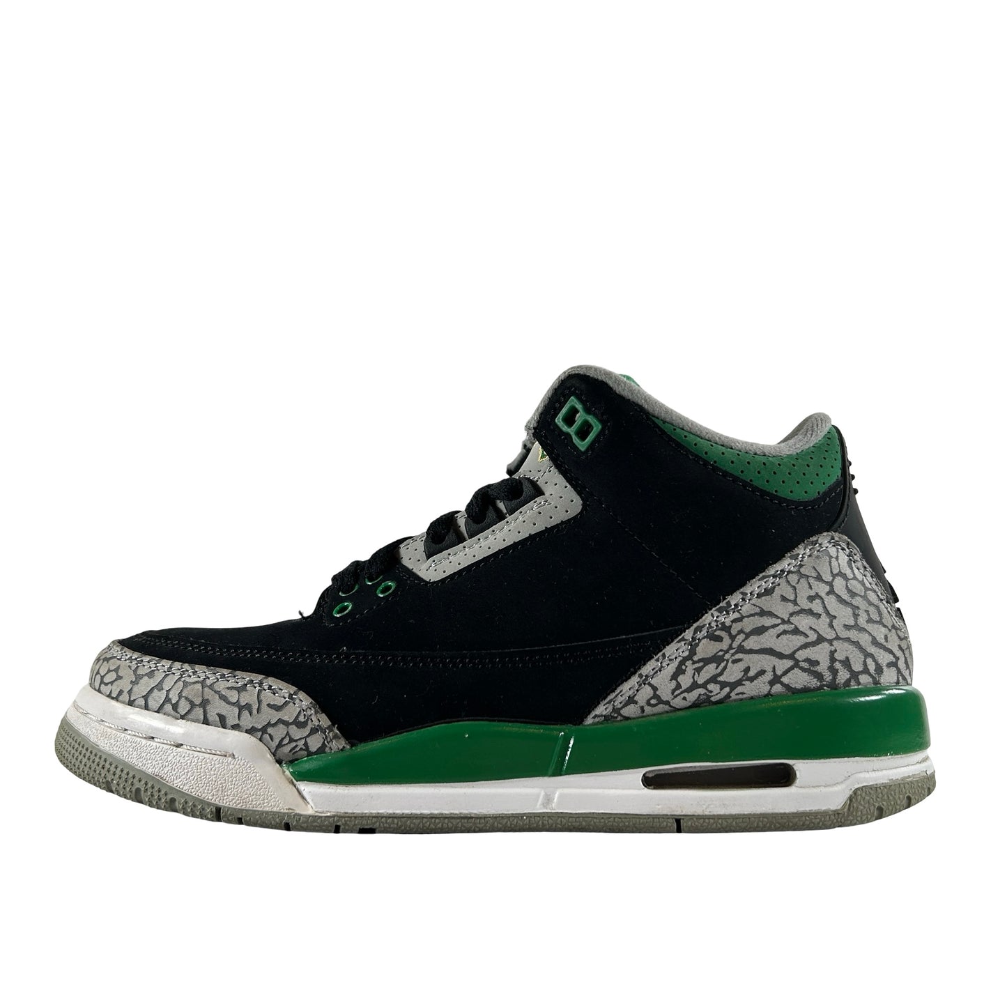 398614 030 Jordan 3 Retro Pine Green (GS) [USED] - 6 Y (Used2)