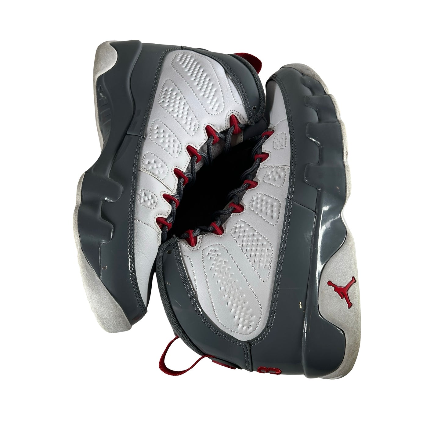 CT8019 162 Jordan 9 Retro Fire Red [USED] - 8 M (Used) (Replace Box)