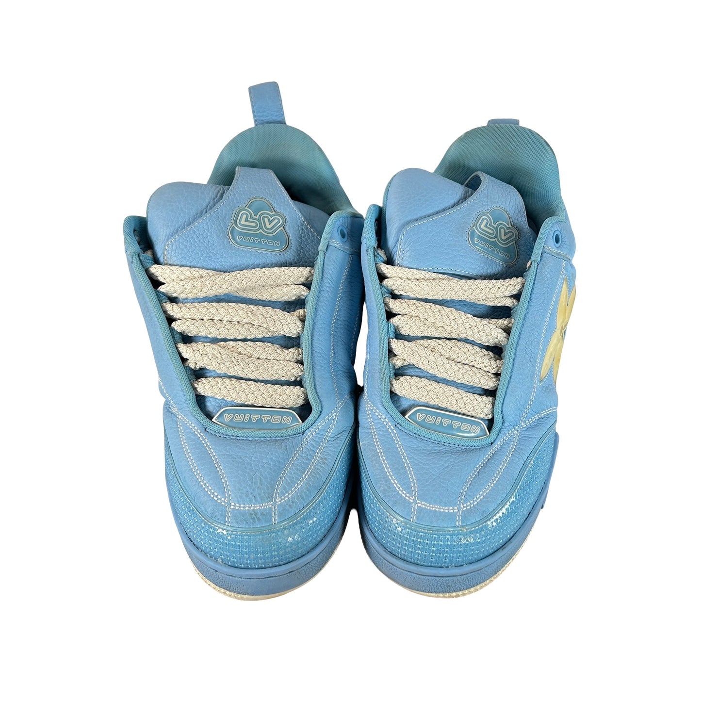 Louis Vuitton Skate Sneaker Baby Blue [USED] - LV 8 / US 9 M (Used) (No Box)
