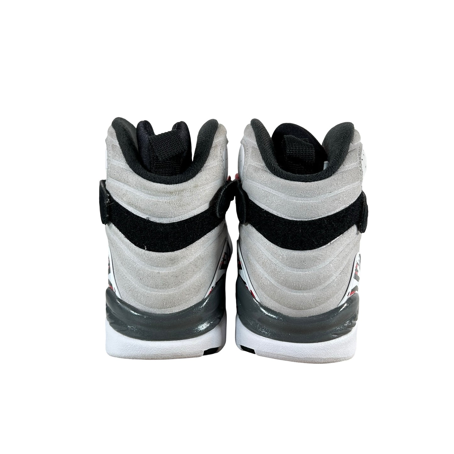 305368 100 Jordan 8 Retro White True Red (2025) (GS) [USED] - 7 Y (Used)