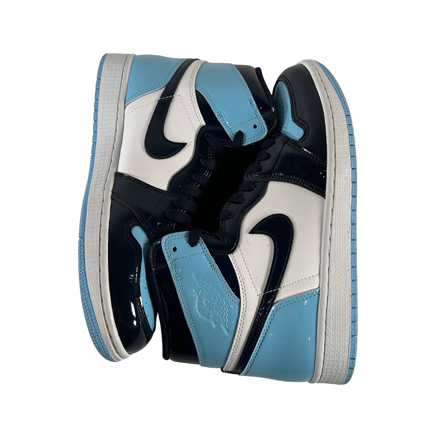 CD0461 401 Jordan 1 Retro High UNC Patent (Women's) [USED] - 8.5 W (Used)