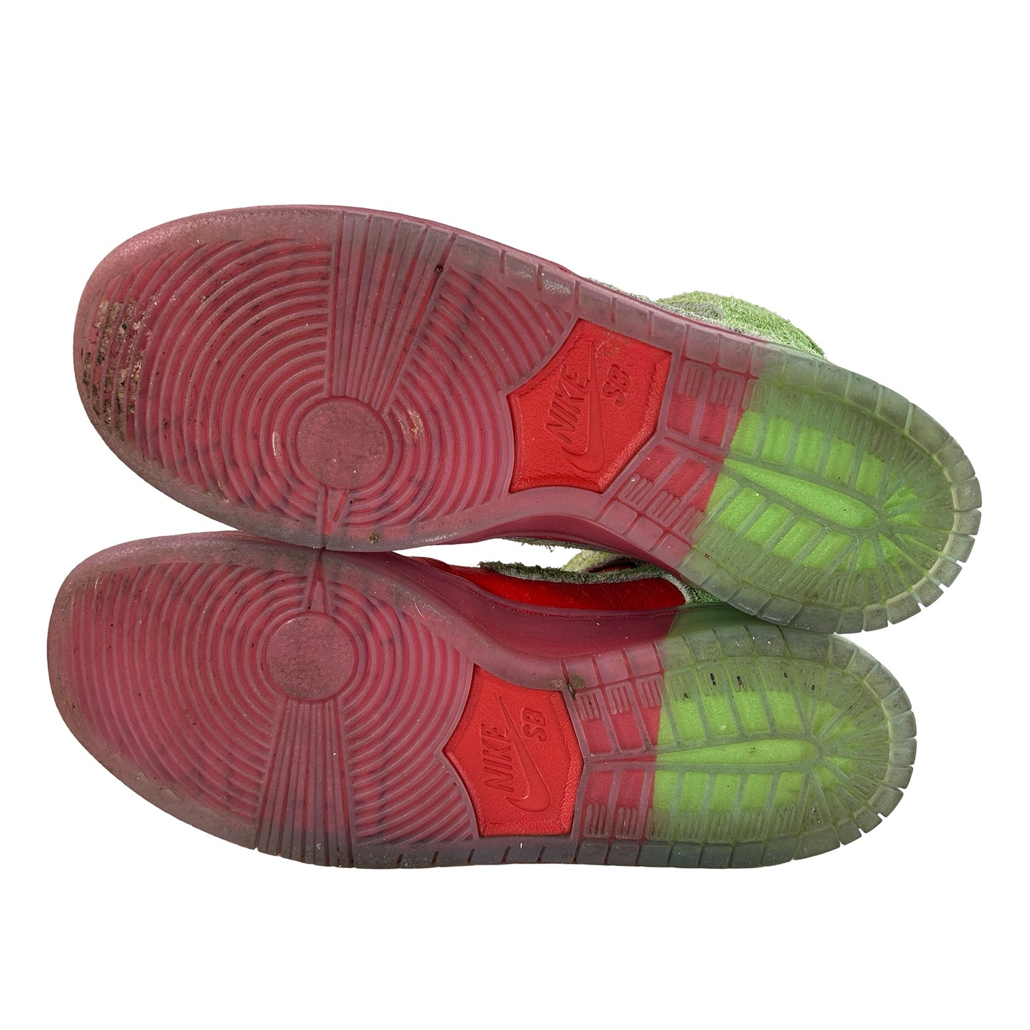 CW7093 600 Nike SB Dunk High Tos de fresa