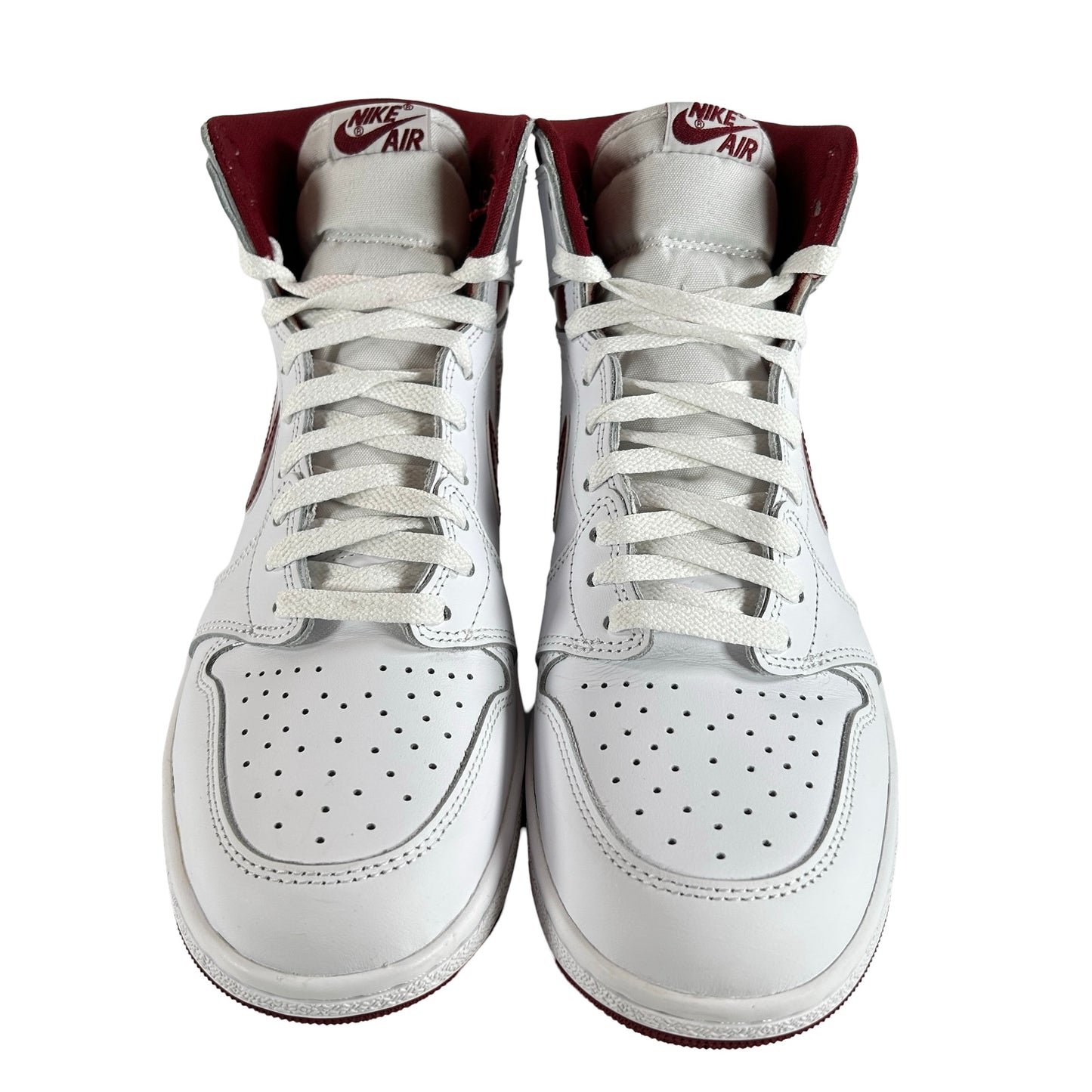 BQ4422 161 Jordan 1 Retro High 85 OG Metallic Burgundy [USED] - 10 M (VNDS)