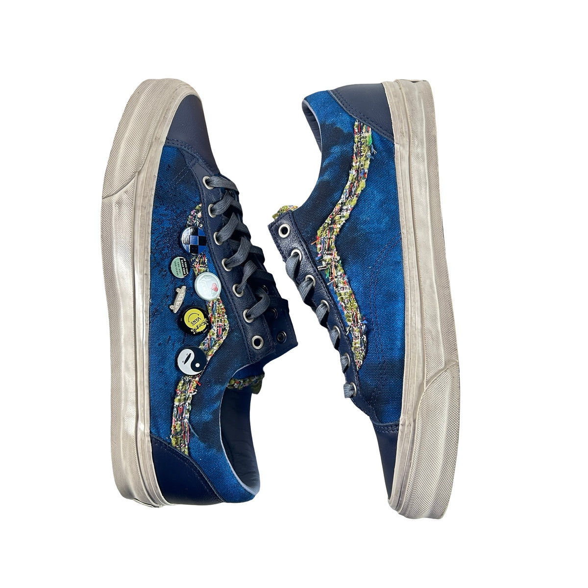 VN000E8VNVY Vans Old Skool 36 LX Souvenir Navy [USED] - 13 M (Used)