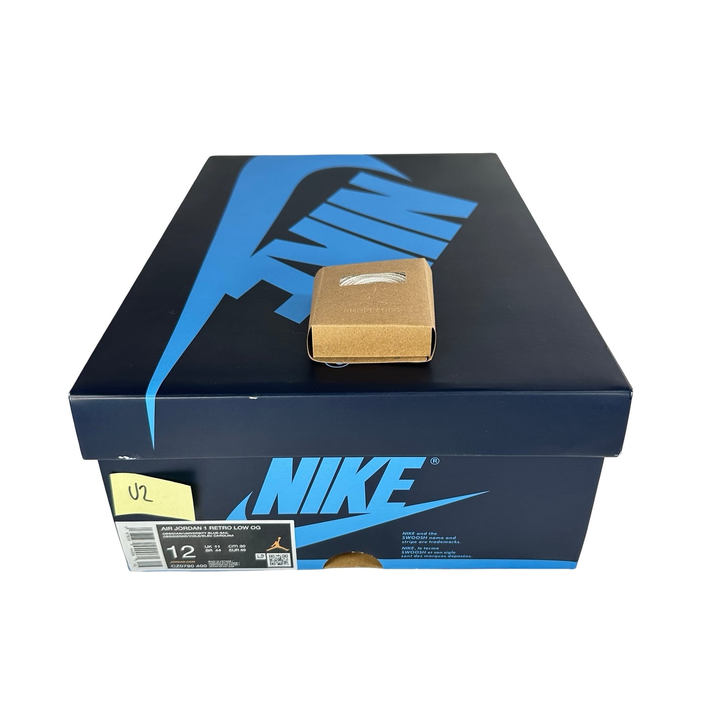 CZ0790 400 Jordan 1 Low OG Obsidian UNC [USED] - 12 M (Used2)