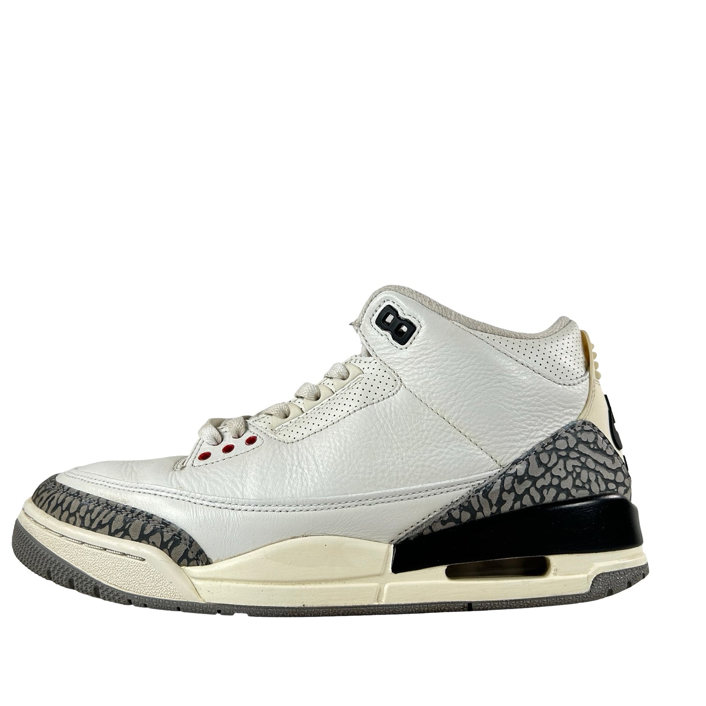 DN3707 100 Jordan 3 Retro White Cement Reimagined [USED] - 8.5 M (Used13)