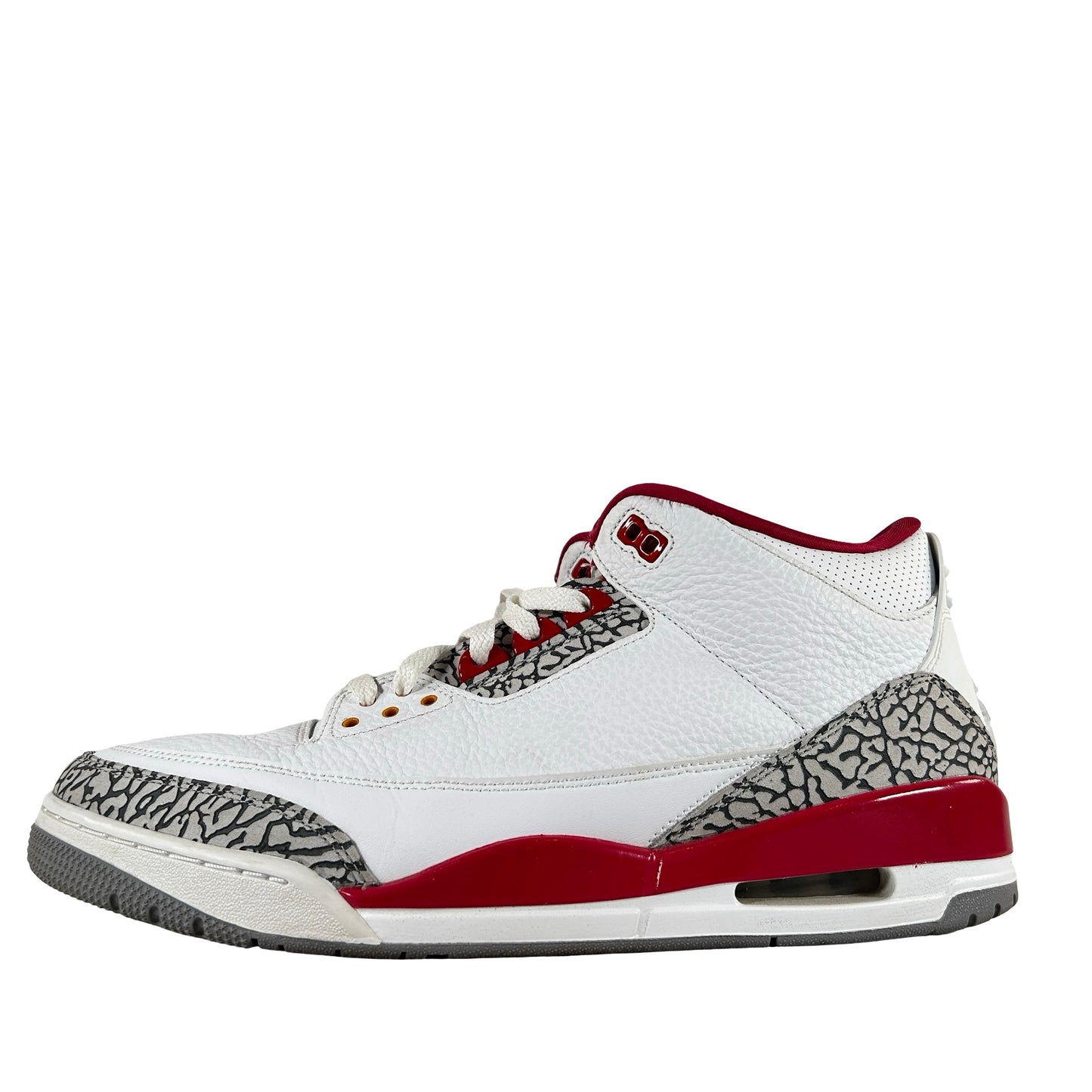 CT8532 126 Jordan 3 Retro Cardinal Red [USED] - 13 M (Used2) (No Box2)