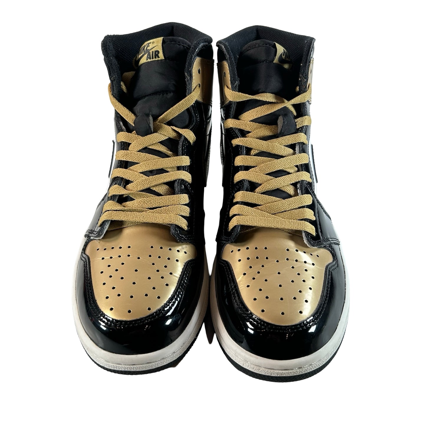 861428 007 Jordan 1 Retro High NRG Patent Gold Toe [USED] - 11.5 M (Used2)