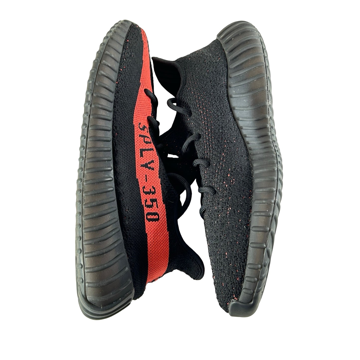 BY9612 Yeezy Boost 350 V2 Core Black Red [USED] - 10.5 M (Used2)