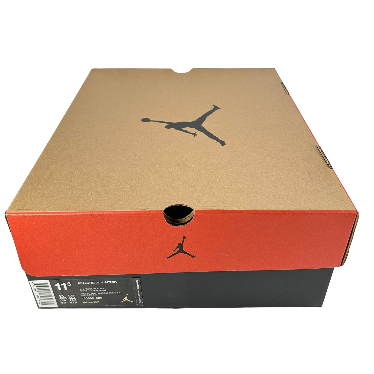 130690 600 Jordan 12 Retro Gym Red 2016 [USED] - 11.5 M (Used)