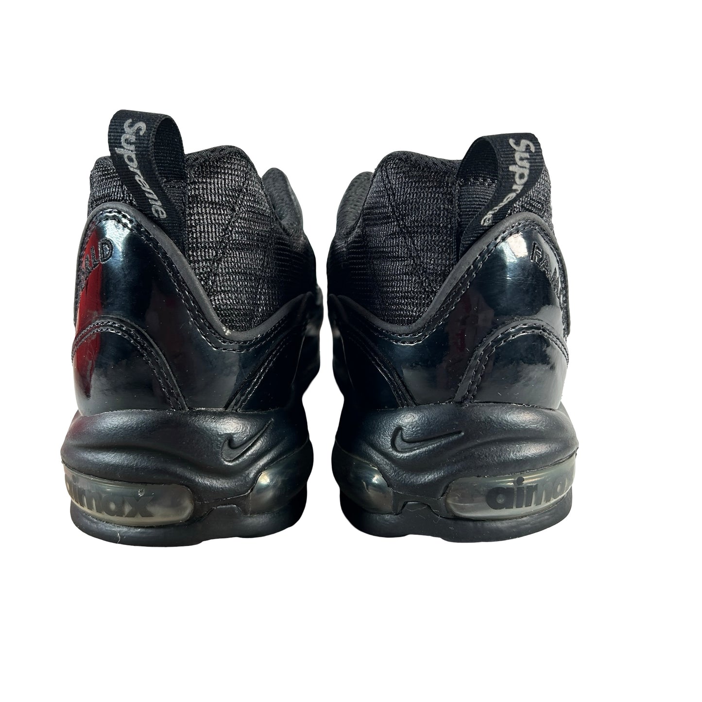 844694 001 Nike Air Max 98 Supreme Black [USED] - 13 M (Used)