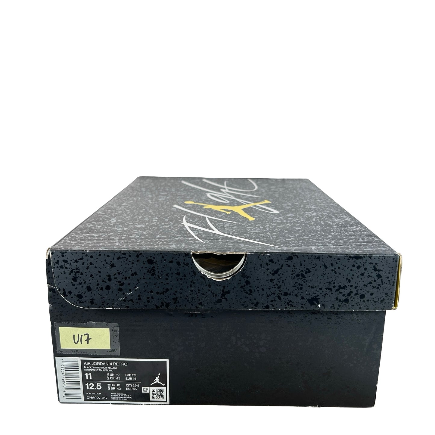 DH6927 017 Jordan 4 Retro Thunder [USED] - 11 M (Used17)
