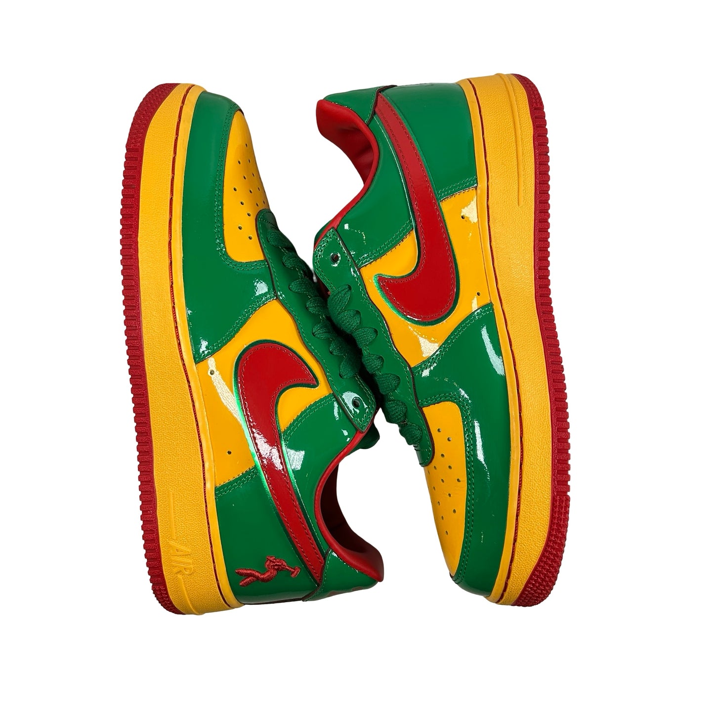 IH4383 300 Nike Air Force 1 Low Lil Yachty Concrete Boys Lucky Green [USED] - 9 M (Used2)