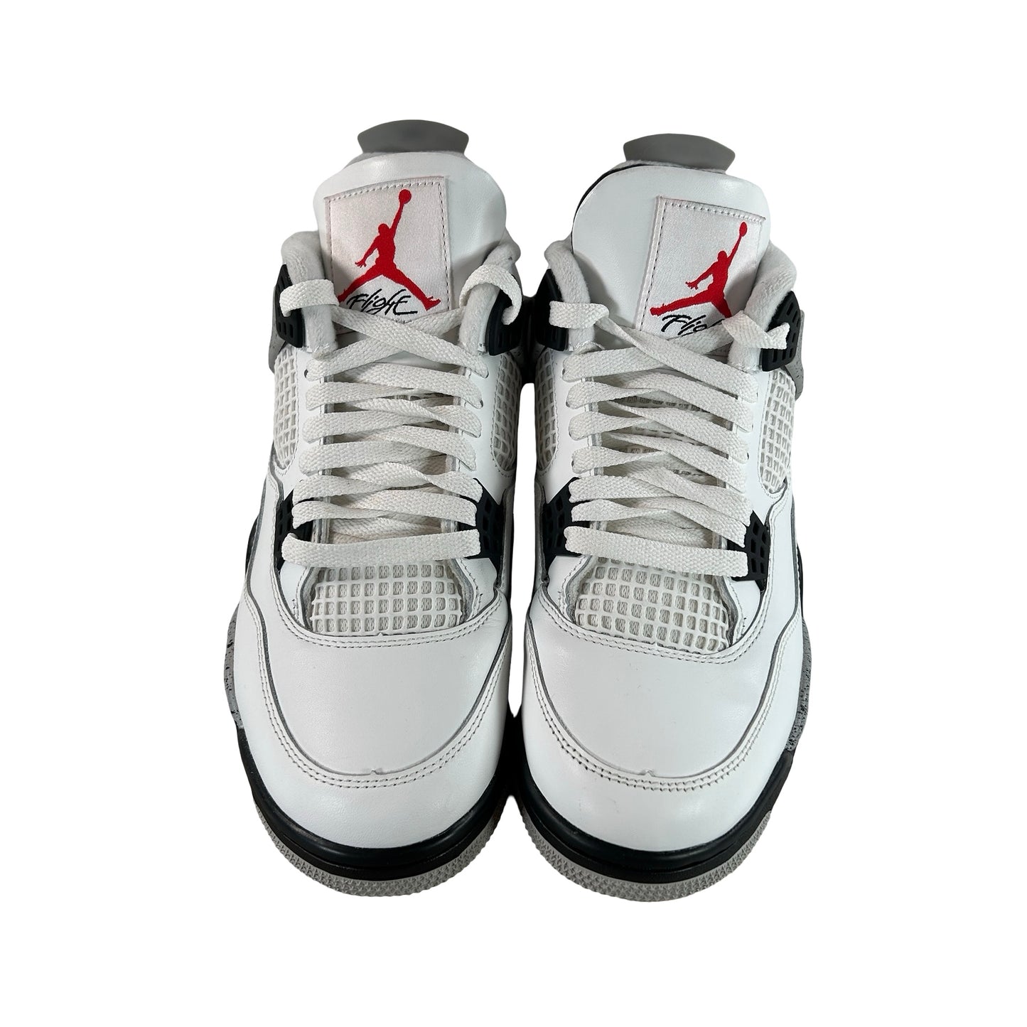 FV5029 100 Jordan 4 Retro White Cement (2025) [USED] - 8.5 M (Used) (No Box)