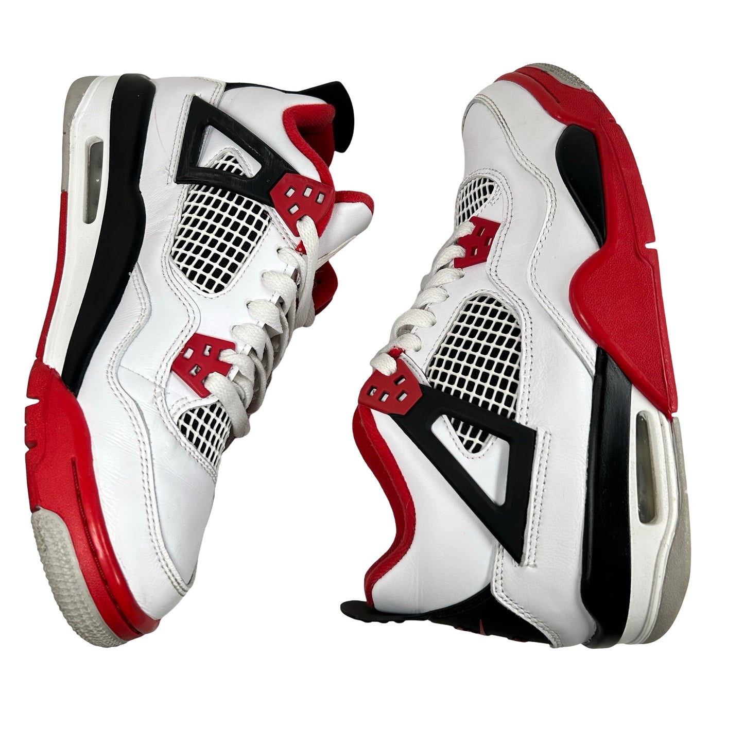 408452 160 Jordan 4 Retro Fire Red (2020) (GS) [USED] - 6.5 Y (Used) (No Box)