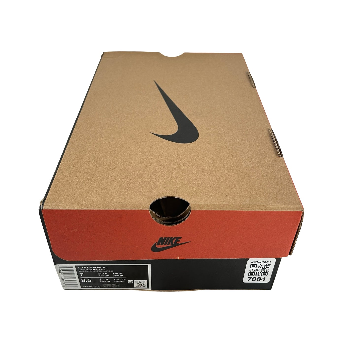 IH4383 300 Nike Air Force 1 Low Lil Yachty Concrete Boys Lucky Green [USED] - 7 M (Used)