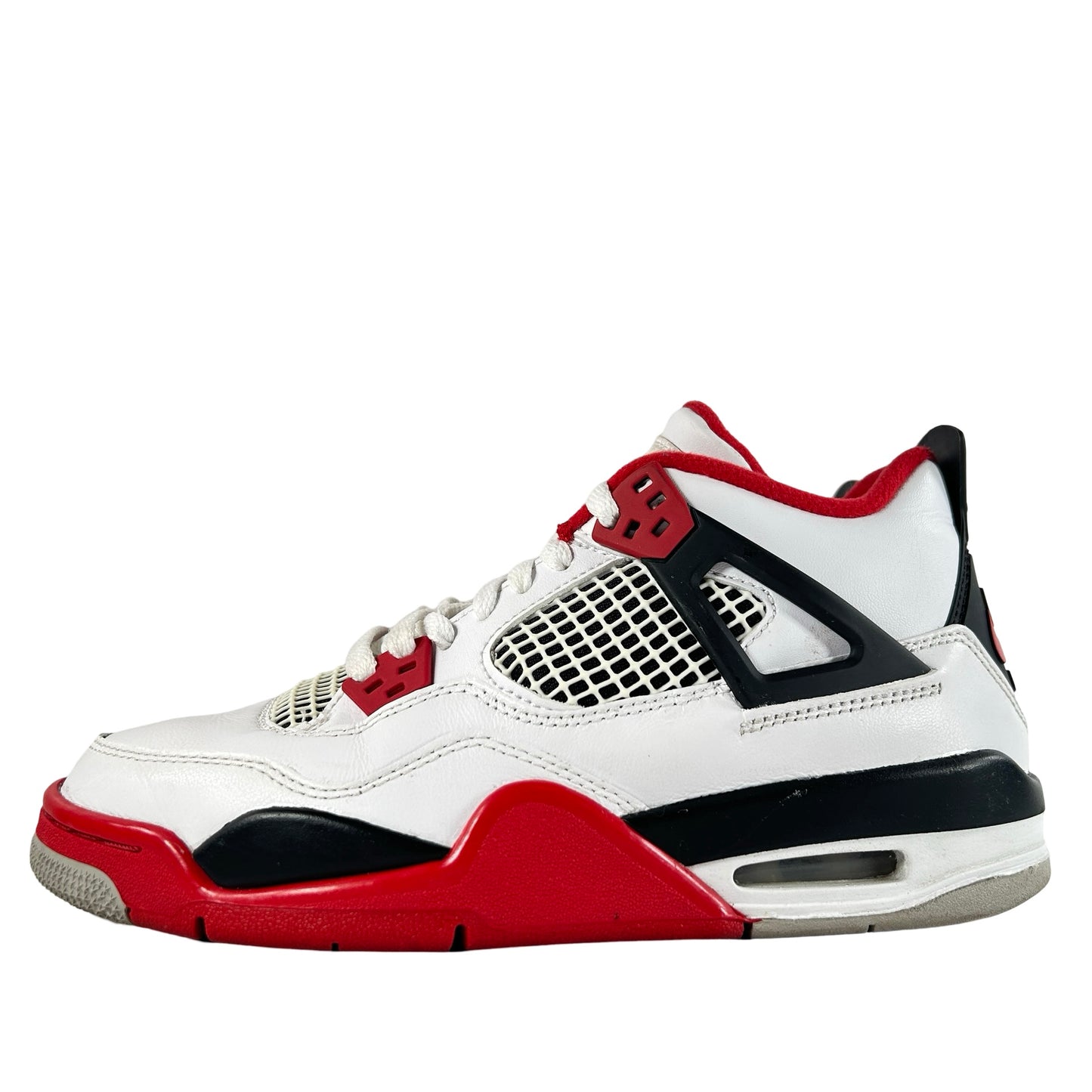 408452 160 Jordan 4 Retro Fire Red (2020) (GS) [USED] - 5.5 Y (Used2)