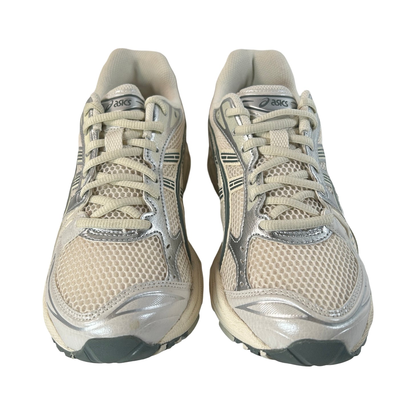 1201A019 200 ASICS Gel-Kayano 14 Birch Dark Pewter [USED] - 8 M (Used2)