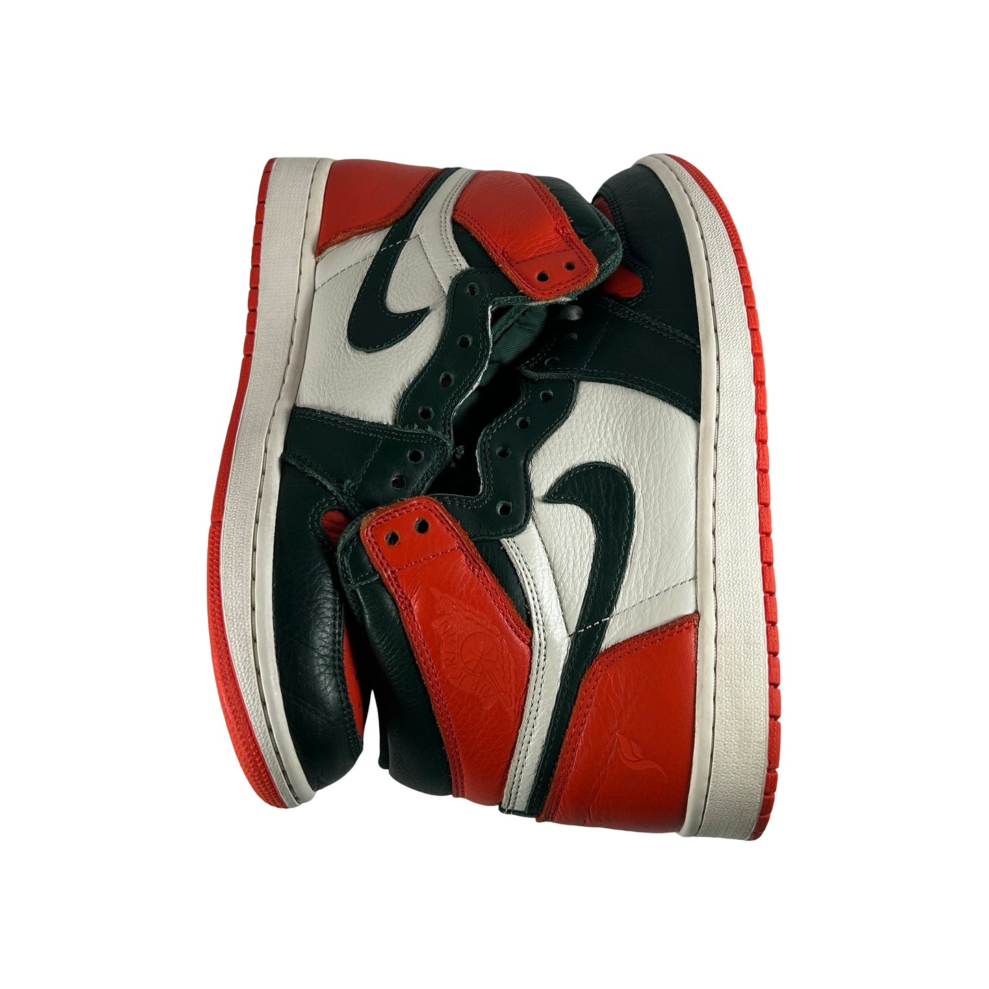 AV3905 138 Jordan 1 Retro High SoleFly Art Basel Sail [USED] - 9.5 M (Used)