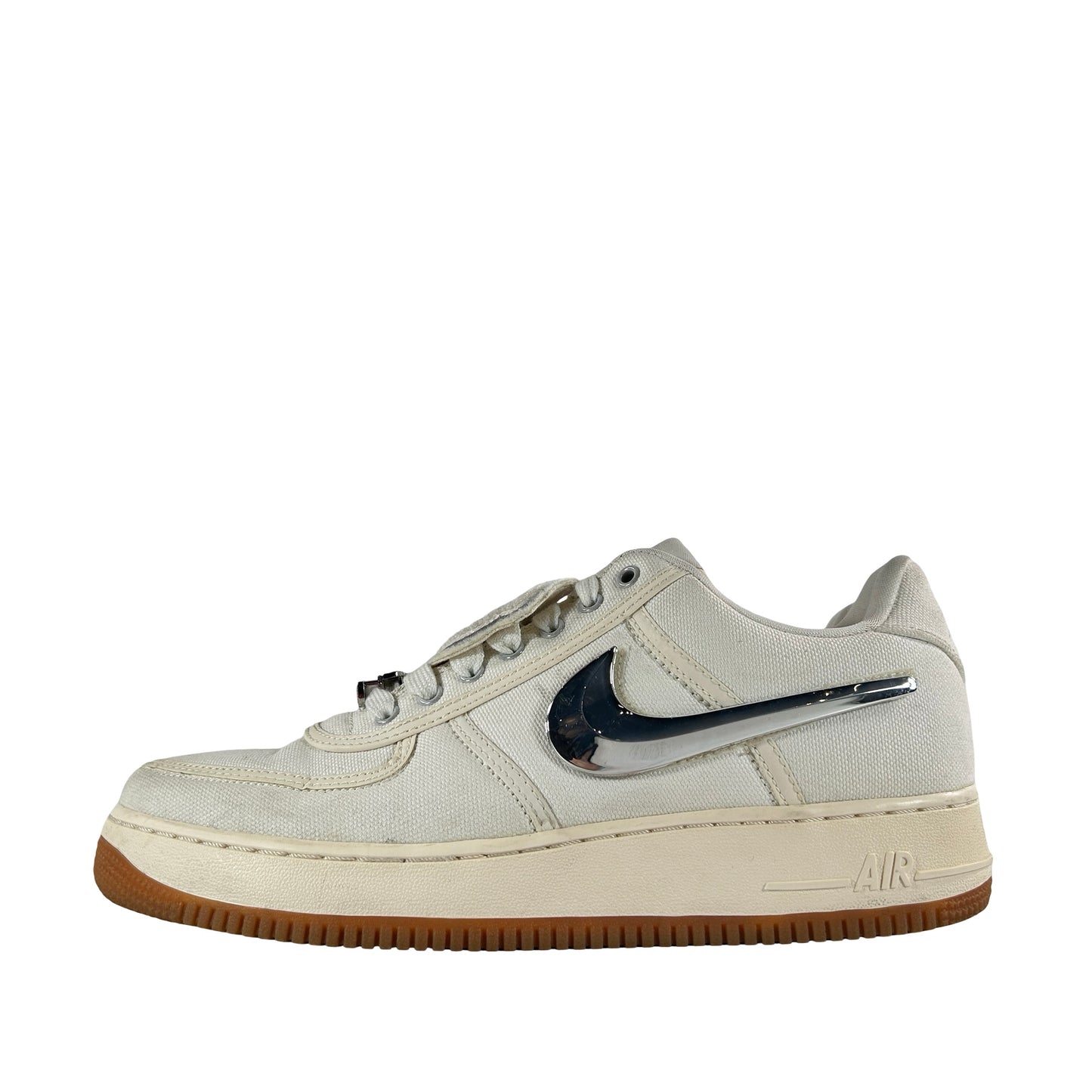 AQ4211 101 Nike Air Force 1 Low Travis Scott Sail [USED] - 10 M (Used) (No Box)