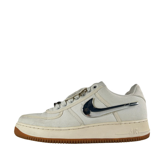 AQ4211 101 Nike Air Force 1 Low Travis Scott Sail [USED] - 10 M (Used) (No Box)