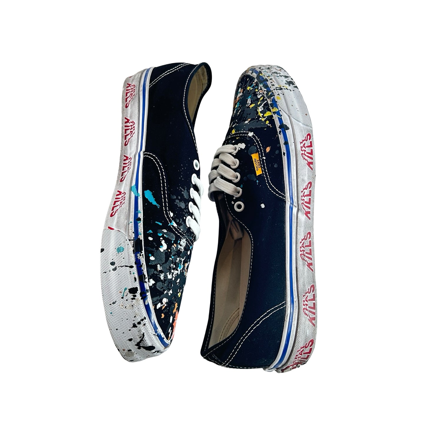 VN000EEUBLA Vans Authentic Reissue 44 Gallery Dept. Art That Kills Black [USED] - 13 M (Used)