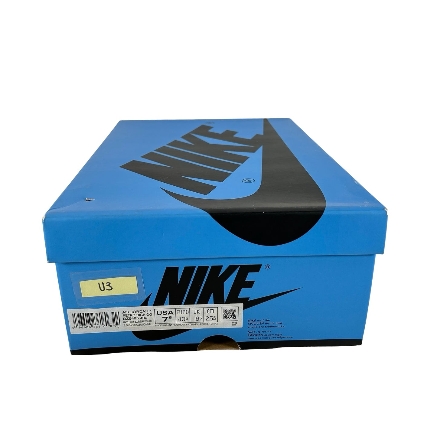 DZ5485 400 Jordan 1 Retro High OG UNC Toe [USED] - 7.5 M (Used3)