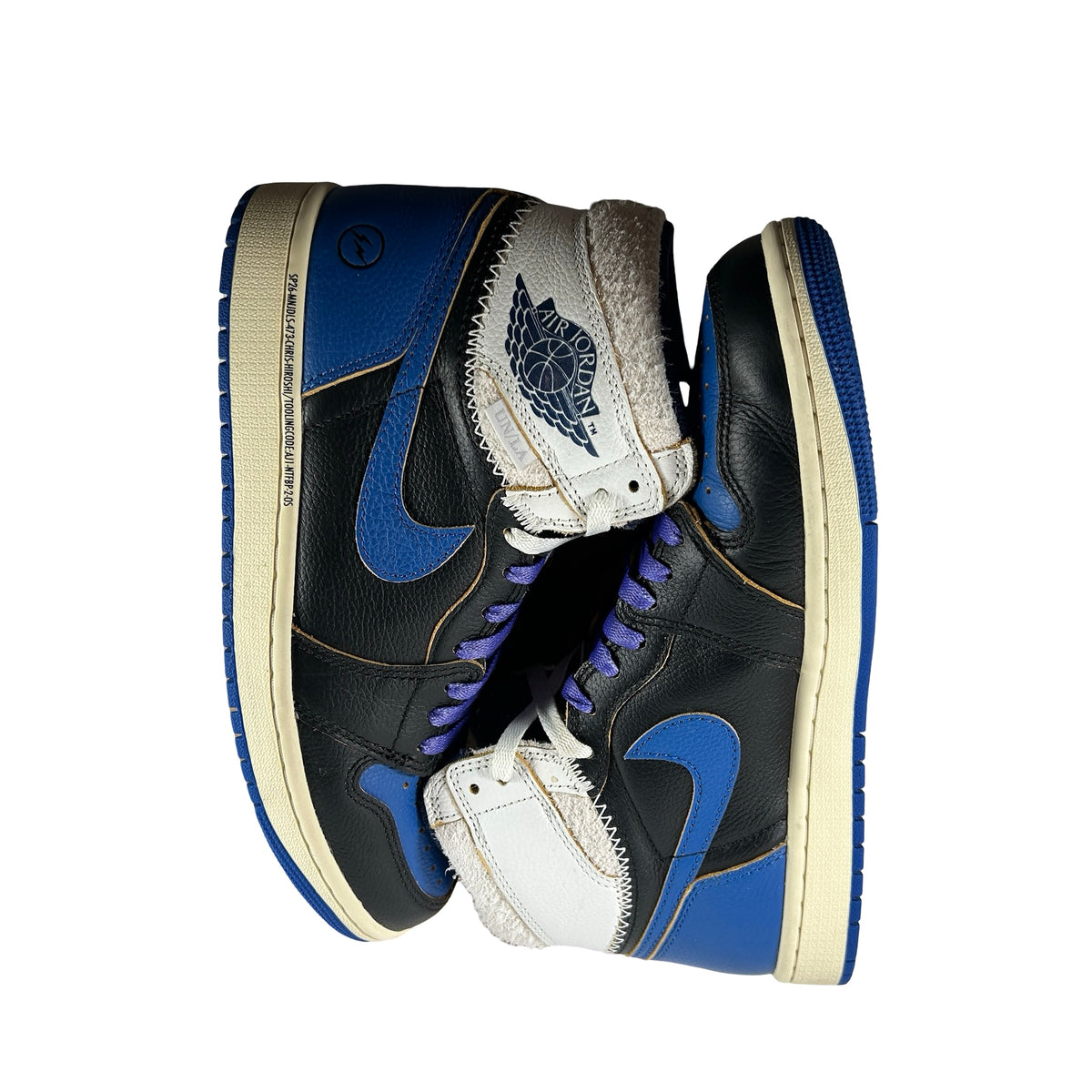 IO7847 001 Jordan 1 Retro High OG SP Fragment x Union LA Sport Royal [USED] - 8 M (Used2)