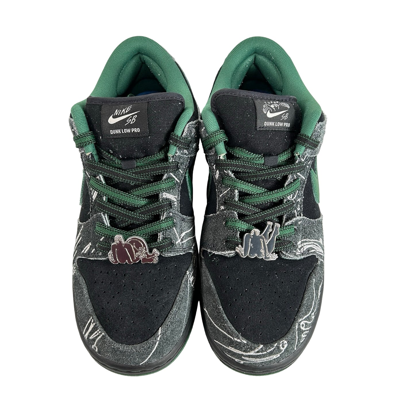 HF7743 001 Nike SB Dunk Low There Skateboards [USED] - 9 M (Used)