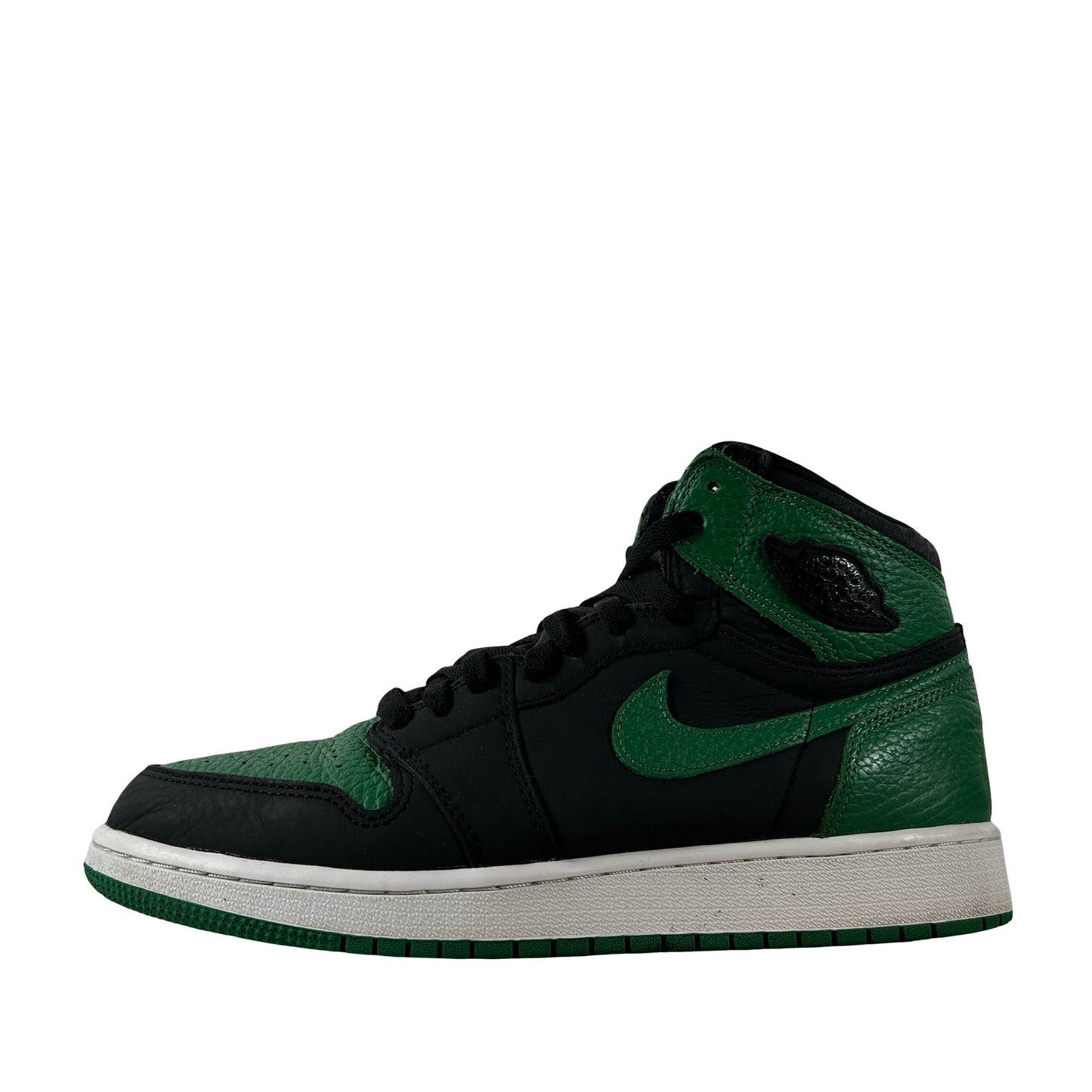 575441 030 Jordan 1 Retro High Pine Green Black (GS) [USED] - 7 Y (Used) (Replace Box)