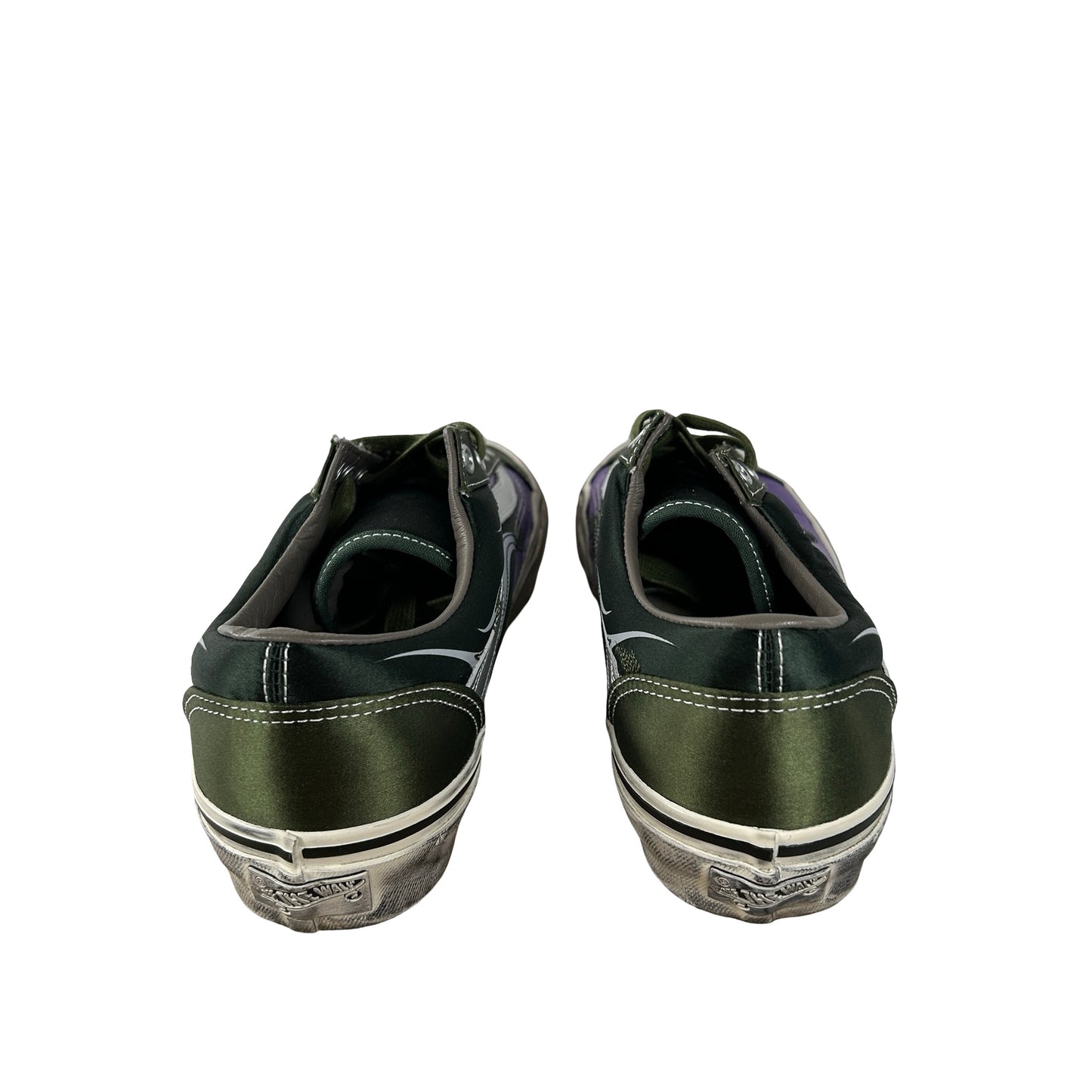 VN000D9RGRK Vans LX Old Skool Archive Flame Green [USED] - 8.5 M (Used)