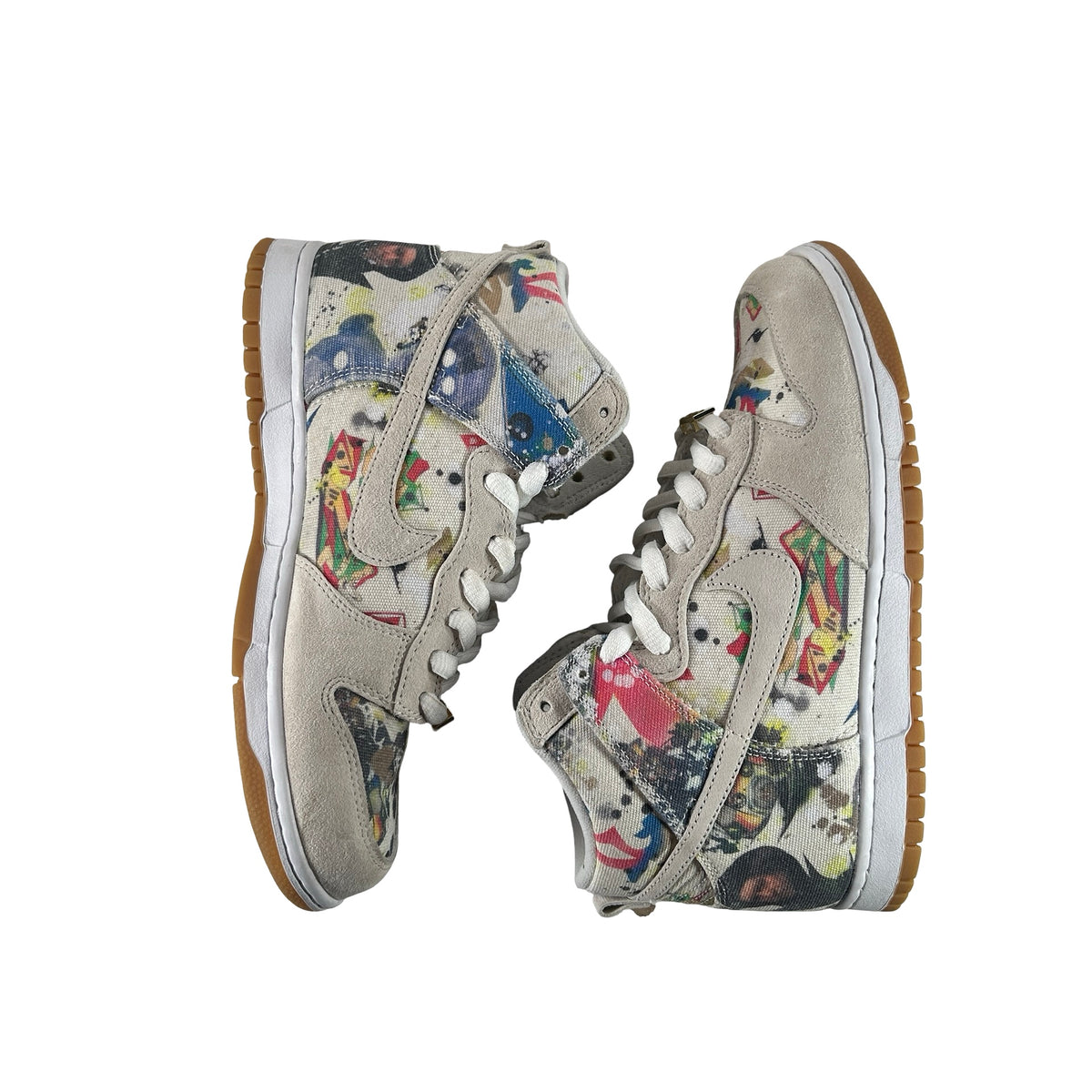 FD8779 100 Nike SB Dunk High Supreme Rammellzee [USED] - 8 M (Used2)