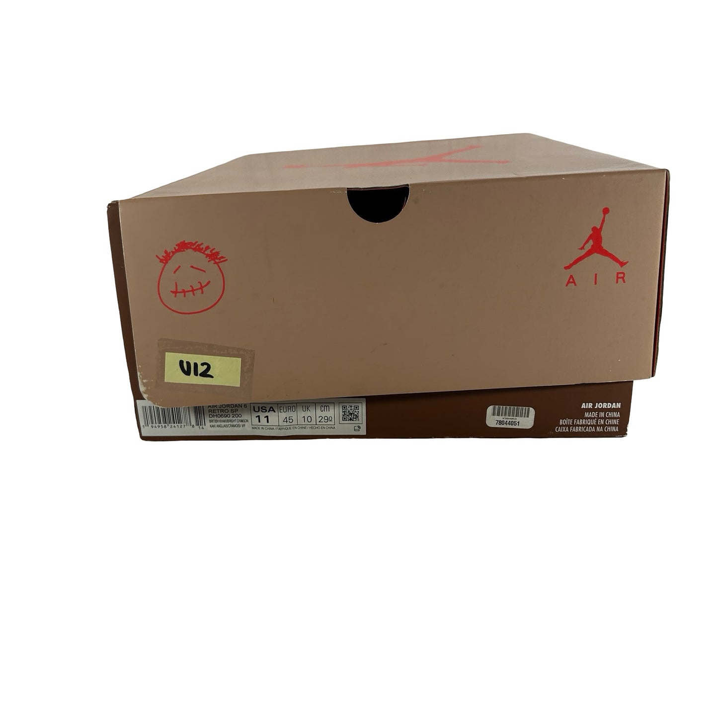 DH0690 200 Jordan 6 Retro Travis Scott British Khaki [USED] - 11 M (Used12)