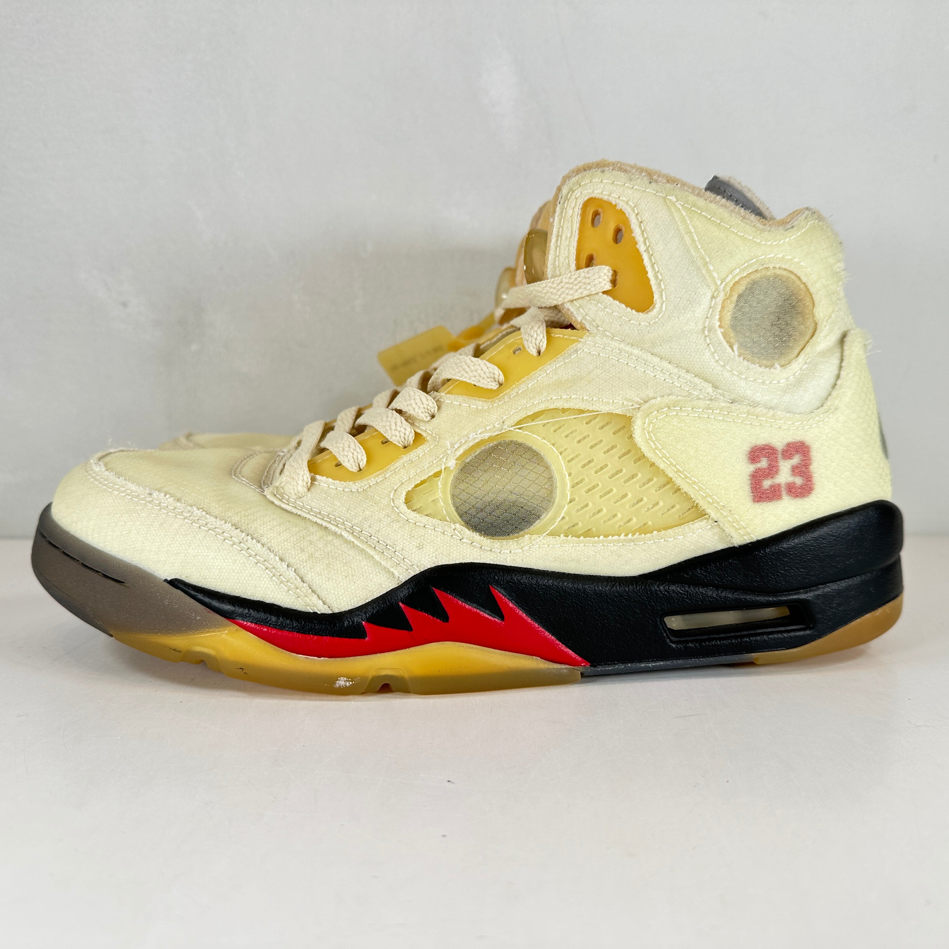 off white jordan 5 resell