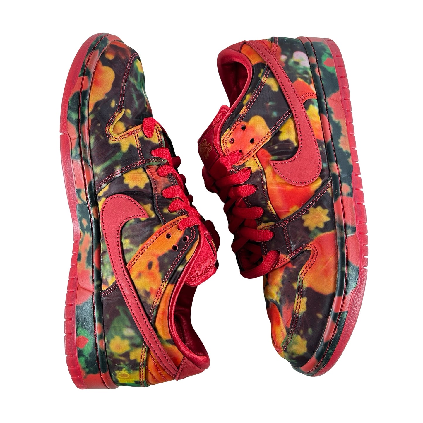 FZ1291 600 Nike SB Dunk Low The Wizard of Oz Poppy Field [USED] - 9 M (VNDS)