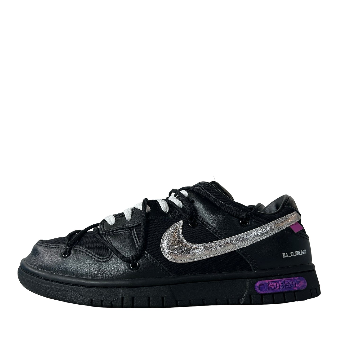 DM1602 001 Nike Dunk Low Off-White Lot 50 [USED] - 9 M (Used)