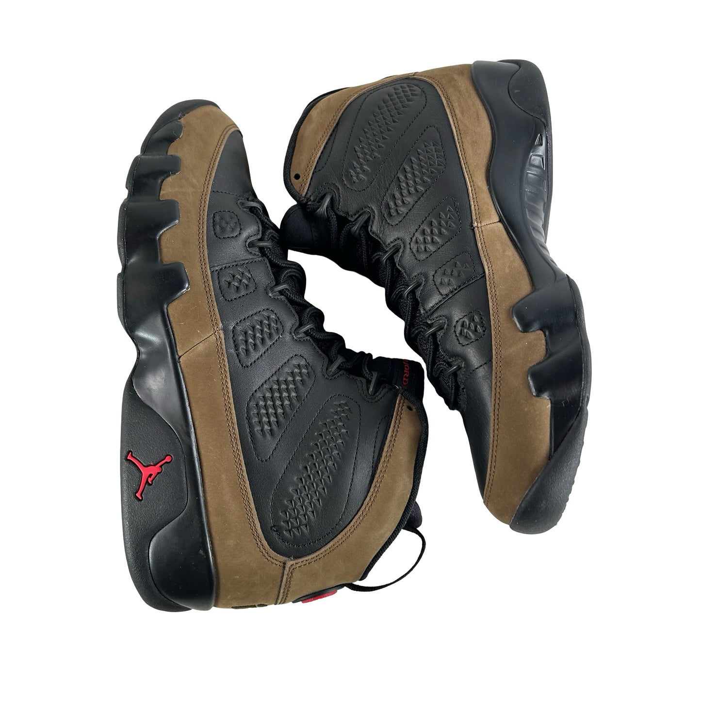 HV4794 030 Air Jordan 9 Retro Olive (2024) [USED] - 10.5 M (Used) (No Box)