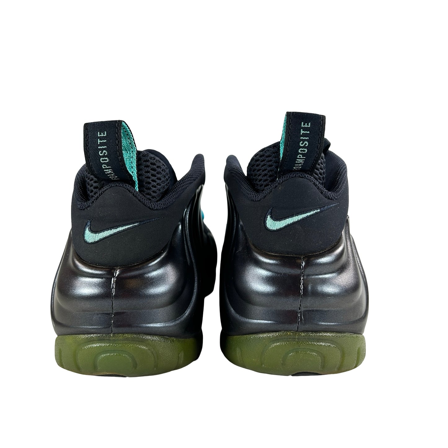 624041 402 Nike Air Foamposite Pro Dark Obsidian [USED] - 10.5 M (Used) (Replace Box)