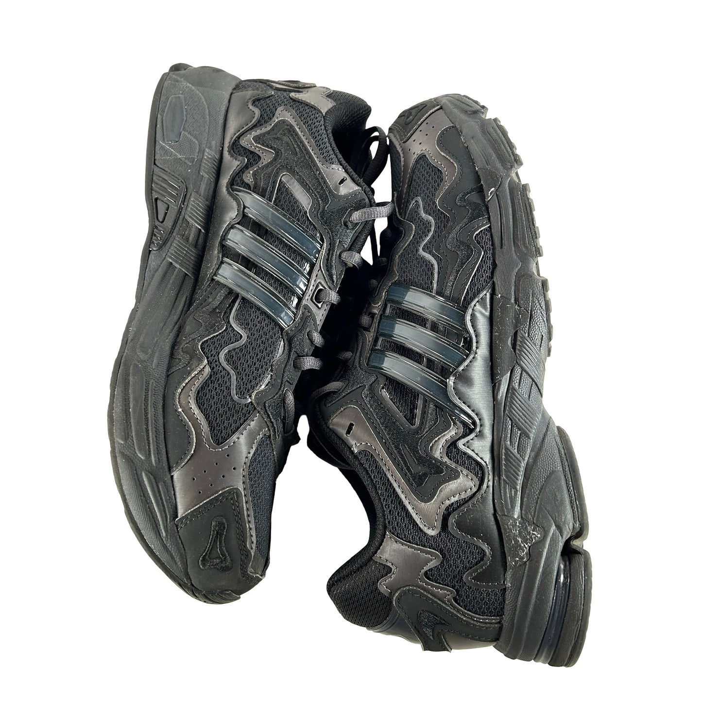 ID0805 adidas Response CL Bad Bunny Triple Black [USED] - 11 M (Used)