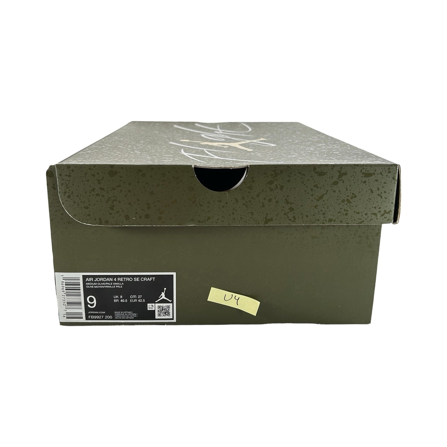 FB9927 200 Air Jordan 4 Craft Medium Olive [USED] - 9 M (Used4)