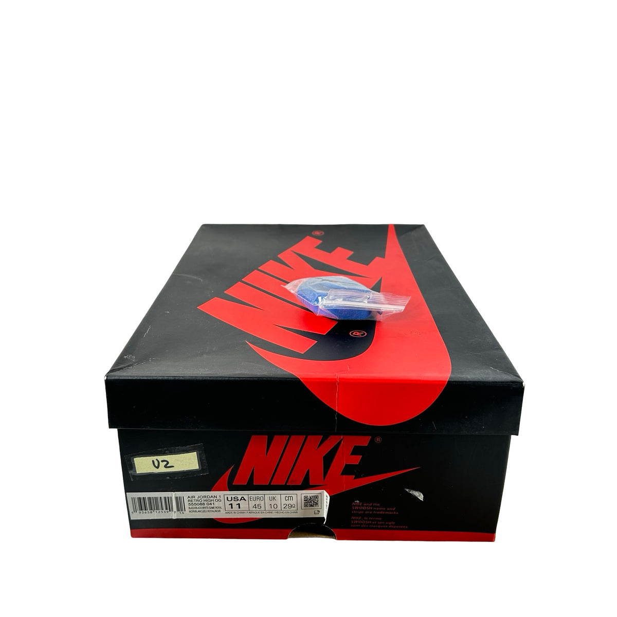 555088 041 Jordan 1 Royal Toe [USED] - 11 M (Used2)