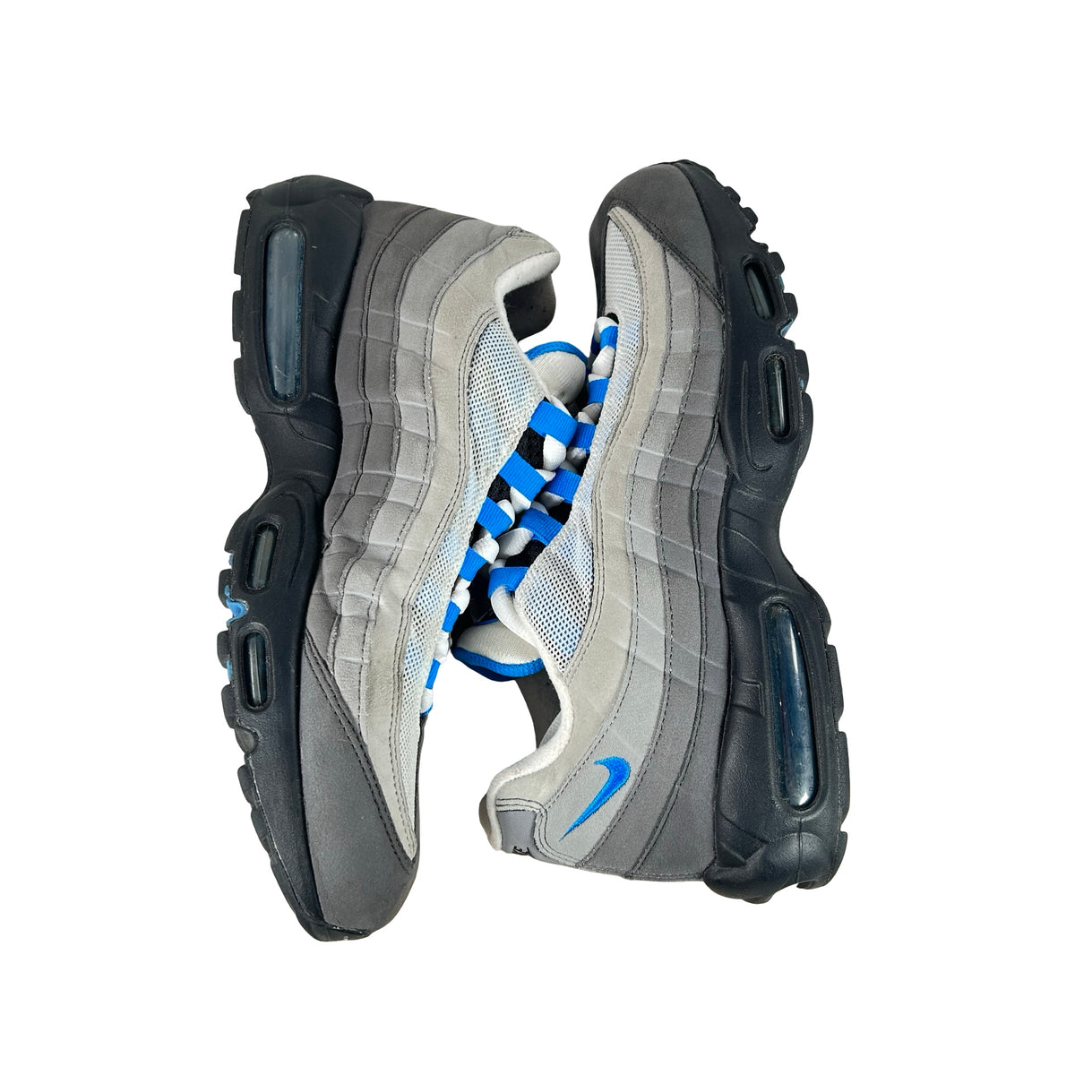 AT8696 100 Nike Air Max 95 OG Crystal Blue [USED] - 11 M (Used) (No Box)