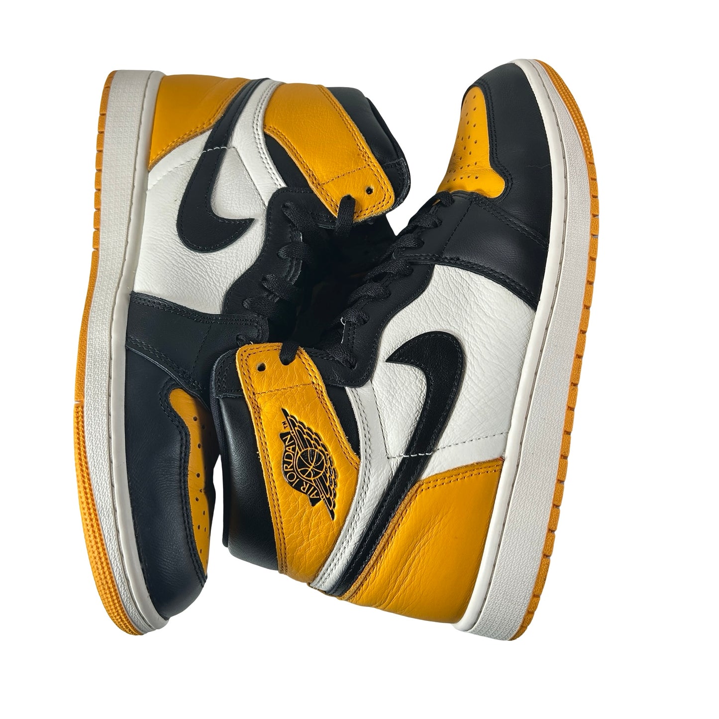 555088 711 Jordan 1 Retro High OG Yellow Toe [USED] - 11.5 M (Used6)