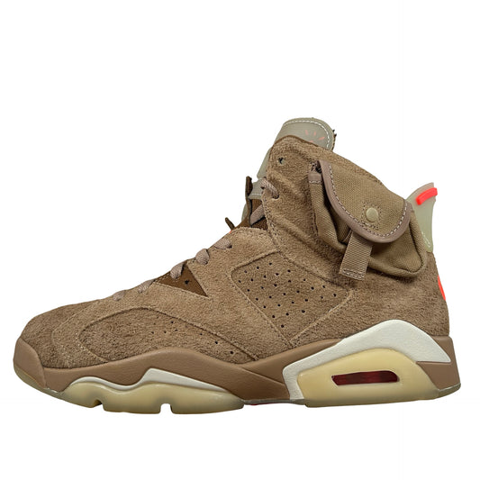 DH0690 200 Jordan 6 Retro Travis Scott British Khaki [USED] - 9 M (Used17)