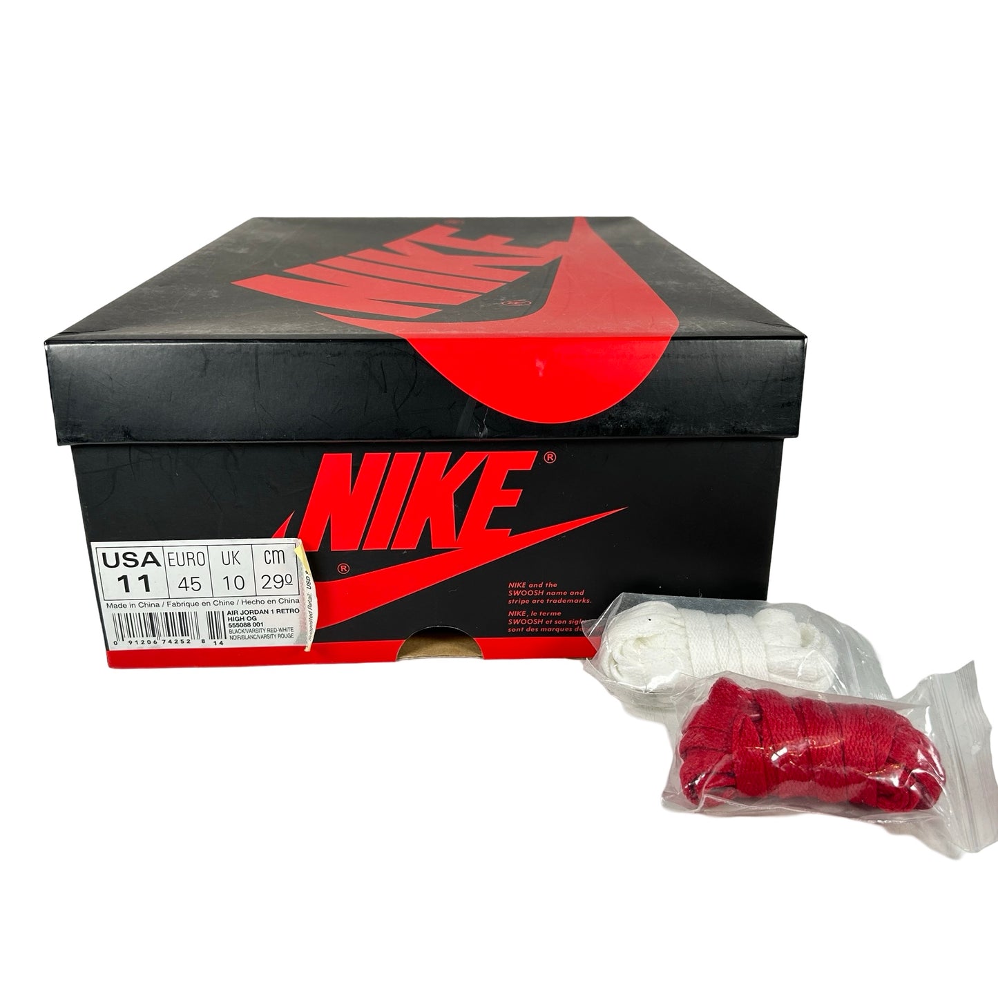 555088 001 Jordan 1 Retro High Bred Banned (2016) [USED] - 11 M (Used2)