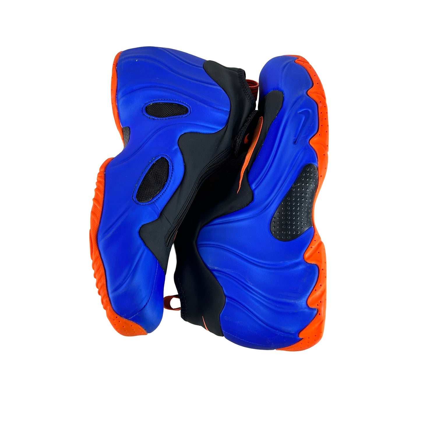 A09378 401 Nike Air Flightposite 1 Knicks Away [USED] - 10 M (Used) (No Box)