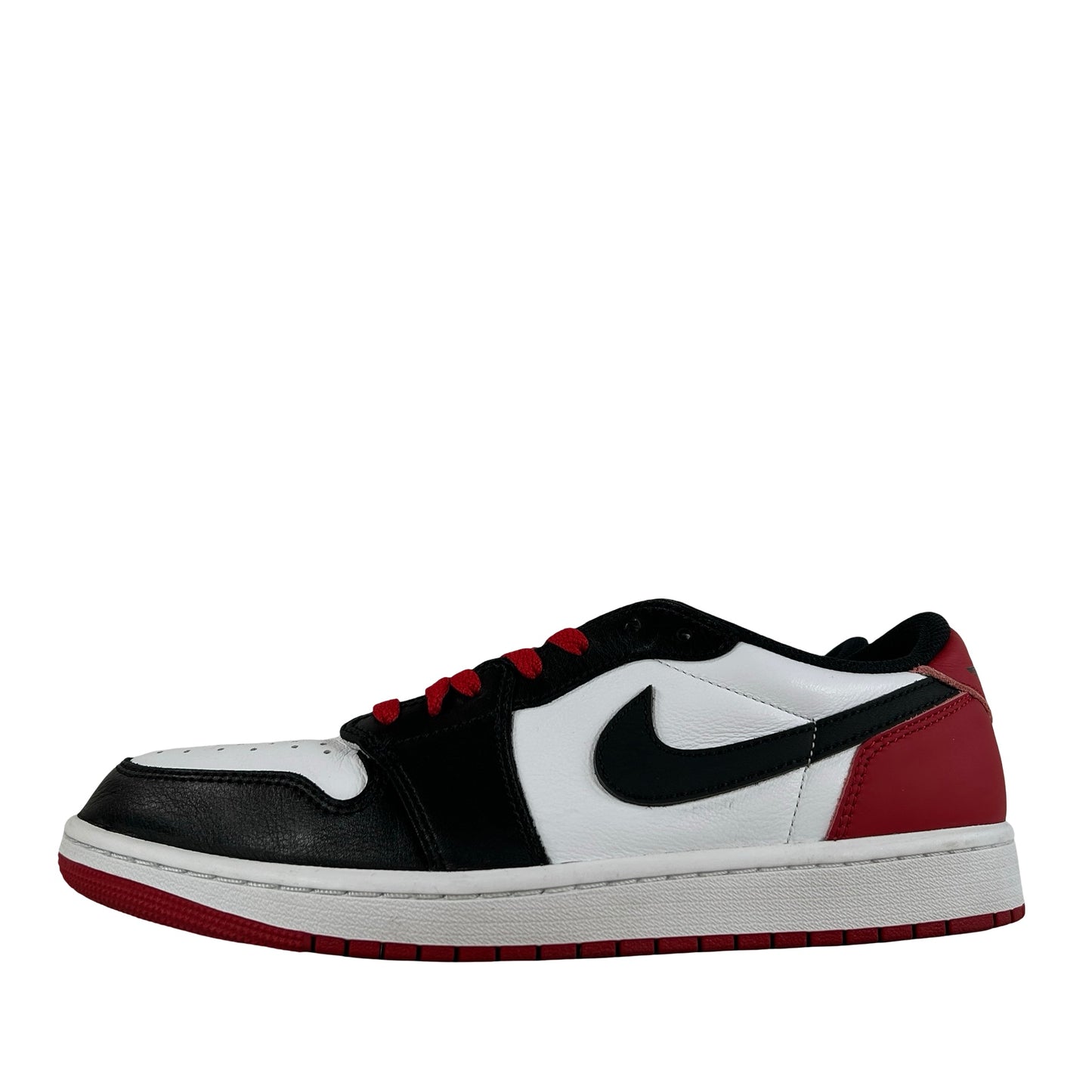 CZ0790 106  Jordan 1 Retro Low OG Black Toe (2023) [USED] - 10.5 M (Used) (No Box)