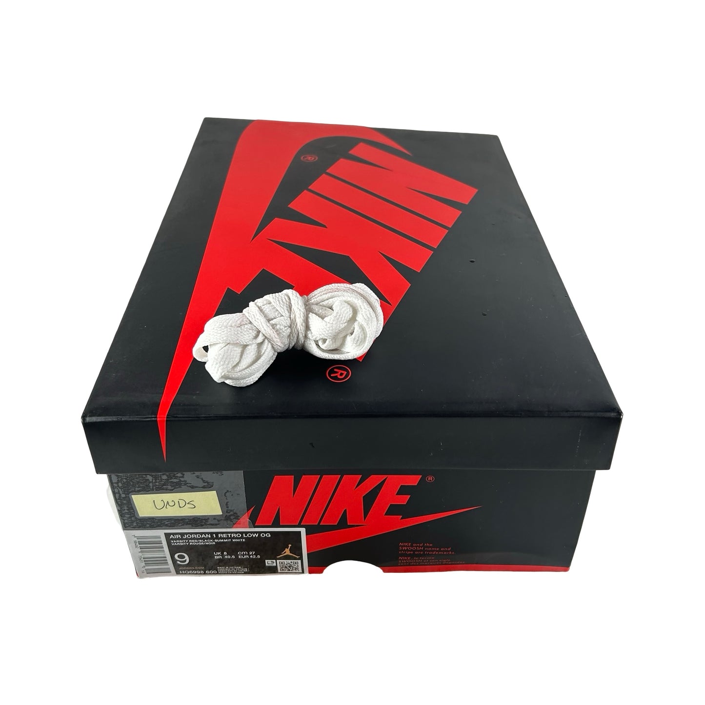 HQ6998 600 Jordan 1 Retro Low OG Chicago (2025) [USED] - 9 M (VNDS)